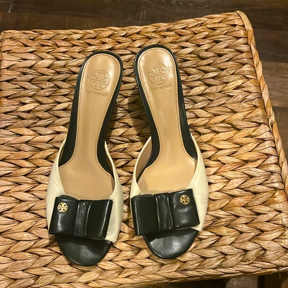 Tory Burch one and a half inch heels
